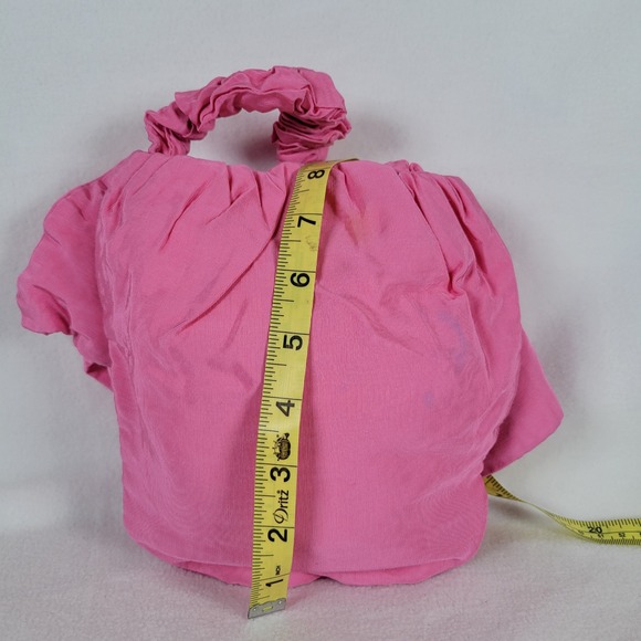 Loeffler Randall Womens Sierra Bow Top Handle Bag Purse Pocketbook Pink Girlie - Picture 3 of 9